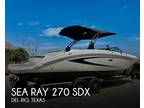 Sea Ray 270 SDX Bowriders 2017