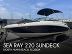 Sea Ray 220 Sundeck Deck Boats 2013