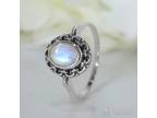 Silver Gemstone Ring.