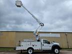2014 Ford F550 ALTEC AT37G BUCKET TRUCK TELESCOPING AND ARTICULATING 42' BUCKET