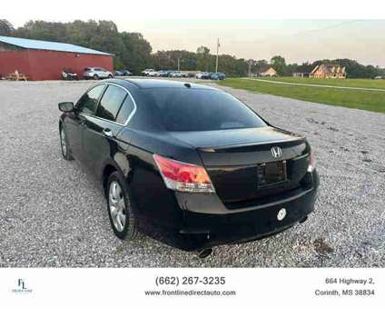 2008 Honda Accord for sale is a Black 2008 Honda Accord Car for Sale in Corinth MS