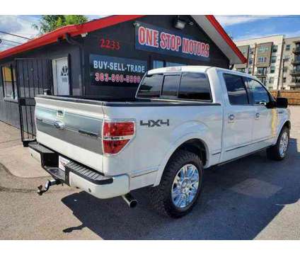 2013 Ford F150 SuperCrew Cab for sale is a White 2013 Ford F-150 SuperCrew Car for Sale in Denver CO
