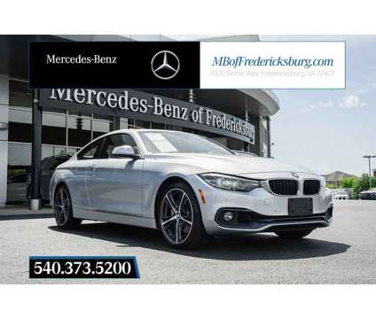 2019 BMW 4 Series 440i xDrive is a Silver 2019 BMW 440 Model i Coupe in Fredericksburg VA