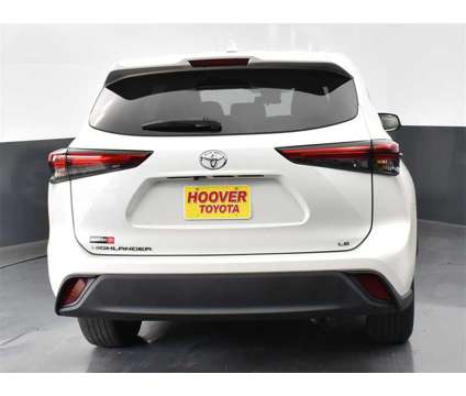 2021 Toyota Highlander LE is a White 2021 Toyota Highlander LE SUV in Birmingham AL