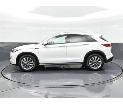 2021 Infiniti Qx50 Luxe is a White 2021 Infiniti QX50 Luxe SUV in Kansas City MO