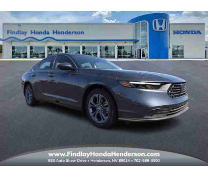 2024 Honda Accord EX is a Grey 2024 Honda Accord EX Sedan in Henderson NV