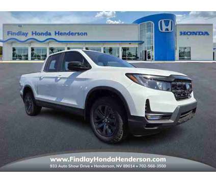 2024 Honda Ridgeline Sport is a Silver, White 2024 Honda Ridgeline Sport Truck in Henderson NV
