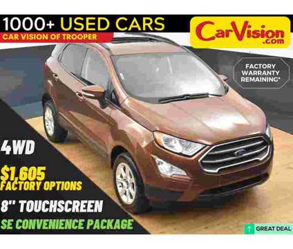 2020 Ford EcoSport SE is a 2020 Ford EcoSport SE SUV in Norristown PA