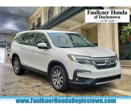 2019 Honda Pilot EX-L is a White 2019 Honda Pilot EX-L SUV in Doylestown PA