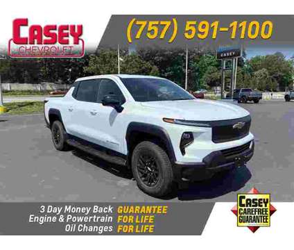 2024 Chevrolet Silverado EV Work Truck is a White 2024 Chevrolet Silverado Truck in Newport News VA