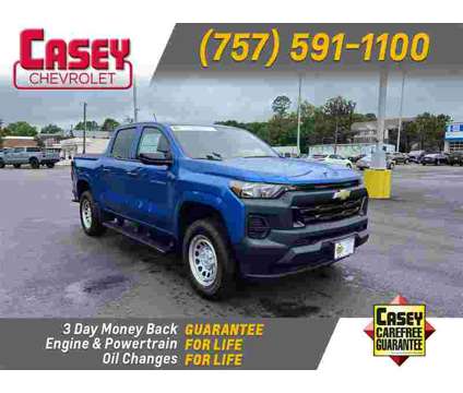 2024 Chevrolet Colorado Work Truck is a Blue 2024 Chevrolet Colorado Work Truck Truck in Newport News VA