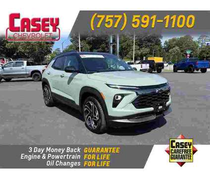 2024 Chevrolet TrailBlazer RS is a Green 2024 Chevrolet trail blazer SUV in Newport News VA