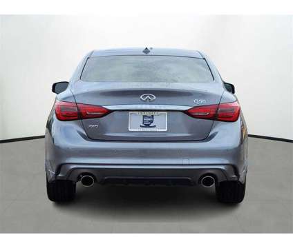 2021 INFINITI Q50 3.0t LUXE is a Grey 2021 Infiniti Q50 3.0t LUXE Sedan in Littleton CO