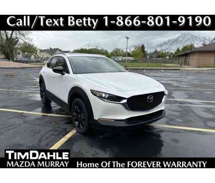 2024 Mazda CX-30 2.5 Turbo Premium Package is a White 2024 Mazda CX-3 SUV in Salt Lake City UT