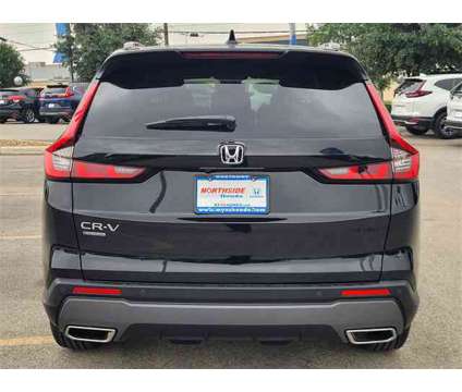 2024 Honda CR-V Hybrid Sport-L is a Black 2024 Honda CR-V Hybrid in San Antonio TX