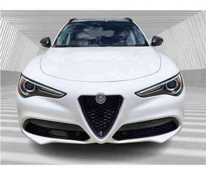 2021 Alfa Romeo Stelvio Sprint is a White 2021 Alfa Romeo Stelvio SUV in Fort Lauderdale FL