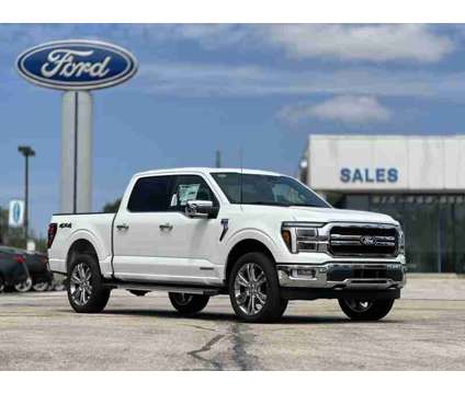 2024 Ford F-150 Lariat is a White 2024 Ford F-150 Lariat Truck in Manteno IL