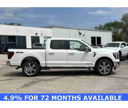 2024 Ford F-150 Lariat is a White 2024 Ford F-150 Lariat Truck in Manteno IL