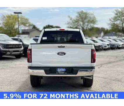 2024 Ford F-150 Lariat is a White 2024 Ford F-150 Lariat Truck in Manteno IL