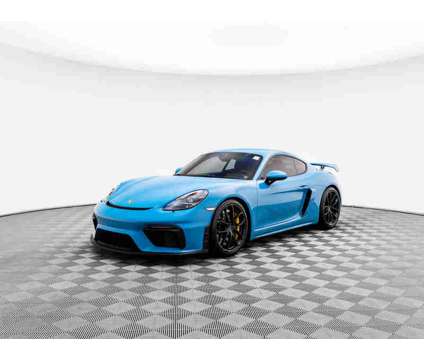 2020 Porsche 718 Cayman GT4 is a Blue 2020 Porsche 718 Cayman Coupe in Barrington IL