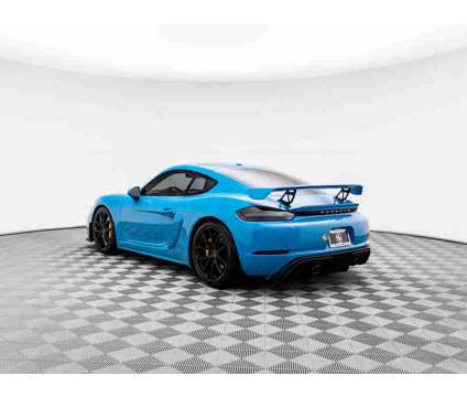 2020 Porsche 718 Cayman GT4 is a Blue 2020 Porsche 718 Cayman Coupe in Barrington IL