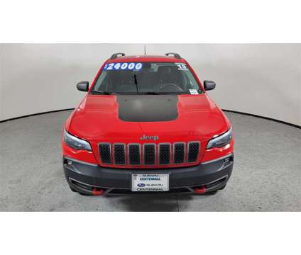 2019 Jeep Cherokee Trailhawk is a Red 2019 Jeep Cherokee Trailhawk SUV in Las Vegas NV