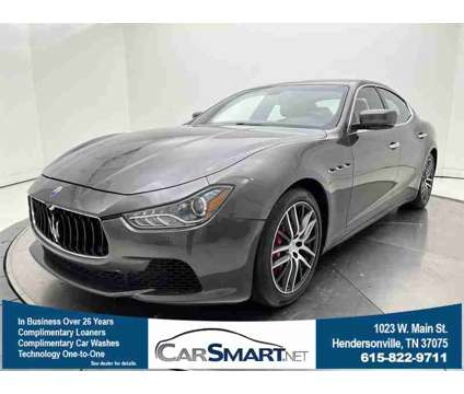 2015 Maserati Ghibli S Q4 AWD Navigation is a Grey 2015 Maserati Ghibli S Q4 Sedan in Hendersonville TN