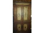 Solid oak armoire