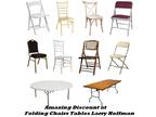 Amazing Discount at Folding Chairs Tables Larry Hoffman