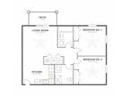 Fountain View Apartments - 2 Bedrooms, 2 Bathrooms (933 sq ft)