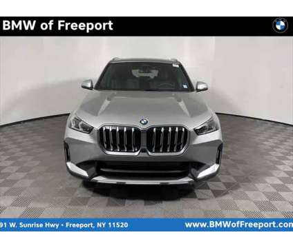 2024 BMW X1 xDrive28i is a Silver 2024 BMW X1 xDrive 28i SUV in Freeport NY