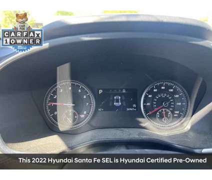 2022 Hyundai Santa Fe SEL is a Red 2022 Hyundai Santa Fe SUV in Northampton MA