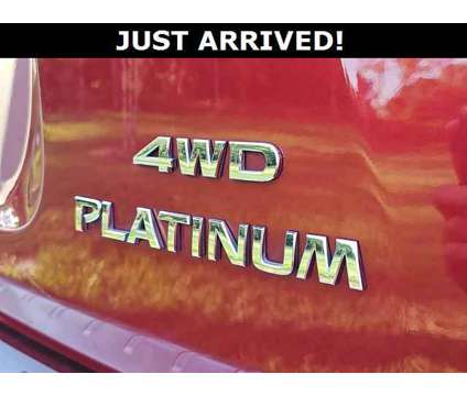 2017 Nissan Pathfinder Platinum is a Red 2017 Nissan Pathfinder Platinum SUV in Saint Augustine FL