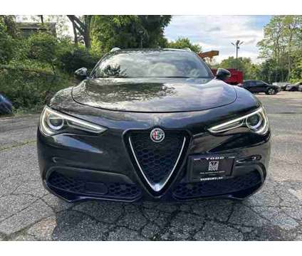 2021 Alfa Romeo Stelvio Ti AWD is a Black 2021 Alfa Romeo Stelvio Ti Station Wagon in Danbury CT