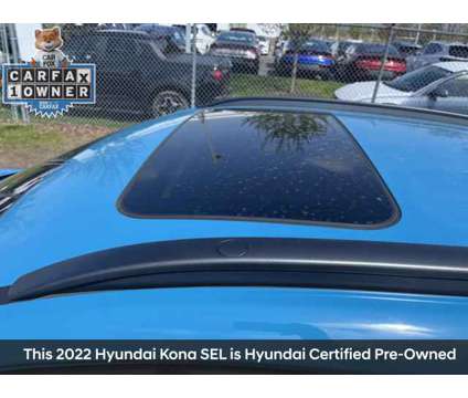 2022 Hyundai Kona SEL is a Green 2022 Hyundai Kona SEL SUV in Northampton MA