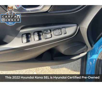 2022 Hyundai Kona SEL is a Green 2022 Hyundai Kona SEL SUV in Northampton MA