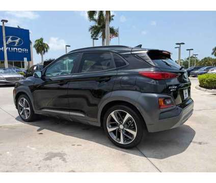 2021 Hyundai Kona Limited is a Black 2021 Hyundai Kona Limited SUV in Naples FL