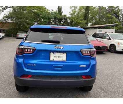 2021 Jeep Compass Latitude 4x4 is a Blue 2021 Jeep Compass Latitude SUV in Athens GA