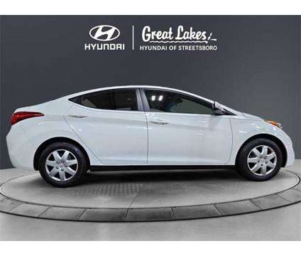 2011 Hyundai Elantra Limited is a White 2011 Hyundai Elantra Limited Sedan in Streetsboro OH