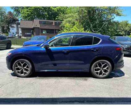 2021 Alfa Romeo Stelvio Ti AWD is a Blue 2021 Alfa Romeo Stelvio Ti Station Wagon in Danbury CT