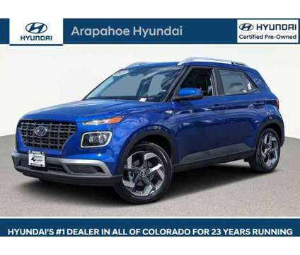 2023 Hyundai Venue Limited is a Blue 2023 Station Wagon in Englewood CO