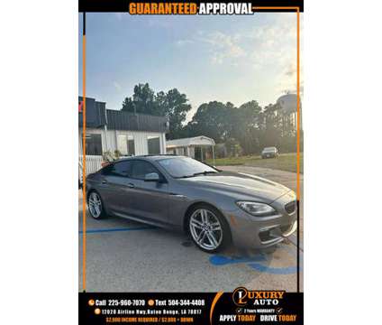 2014 BMW 6 Series for sale is a Grey 2014 BMW 6-Series Car for Sale in Baton Rouge LA