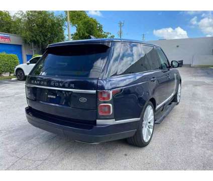 2018 Land Rover Range Rover for sale is a Blue 2018 Land Rover Range Rover Car for Sale in Hallandale Beach FL