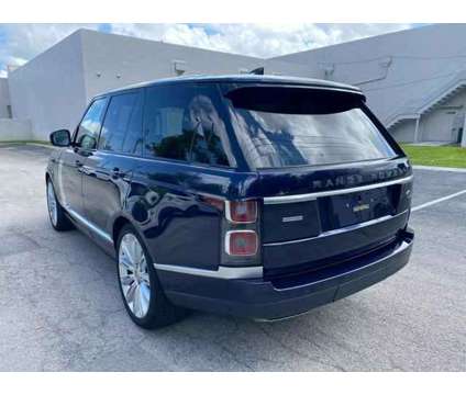 2018 Land Rover Range Rover for sale is a Blue 2018 Land Rover Range Rover Car for Sale in Hallandale Beach FL