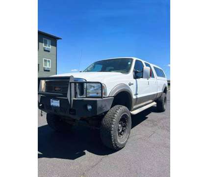 2004 Ford F350 Super Duty Crew Cab for sale is a White 2004 Ford F-350 Super Duty Car for Sale in Redmond OR