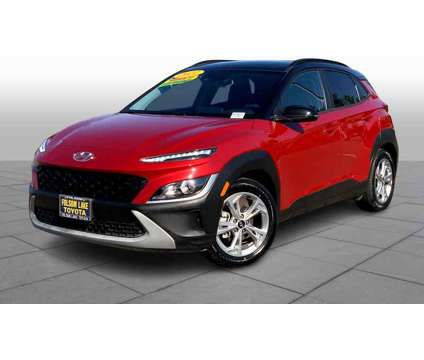 2022UsedHyundaiUsedKonaUsedAuto FWD is a Black, Red 2022 Hyundai Kona Car for Sale in Folsom CA