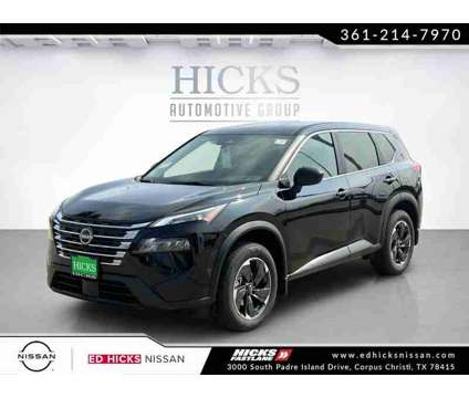 2024NewNissanNewRogueNewFWD is a Black 2024 Nissan Rogue SV Car for Sale in Corpus Christi TX
