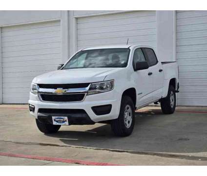 2018UsedChevroletUsedColoradoUsedCrew Cab 128.3 is a White 2018 Chevrolet Colorado Car for Sale in Lewisville TX