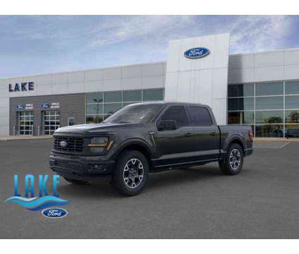 2024NewFordNewF-150New4WD SuperCrew 5.5 Box is a Black 2024 Ford F-150 STX Car for Sale in Milwaukee WI
