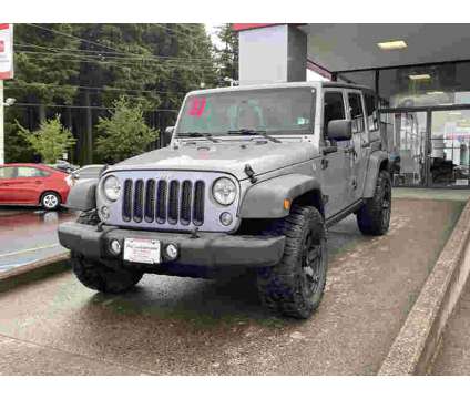 2017UsedJeepUsedWrangler UnlimitedUsed4x4 is a Silver 2017 Jeep Wrangler Unlimited Car for Sale in Vancouver WA